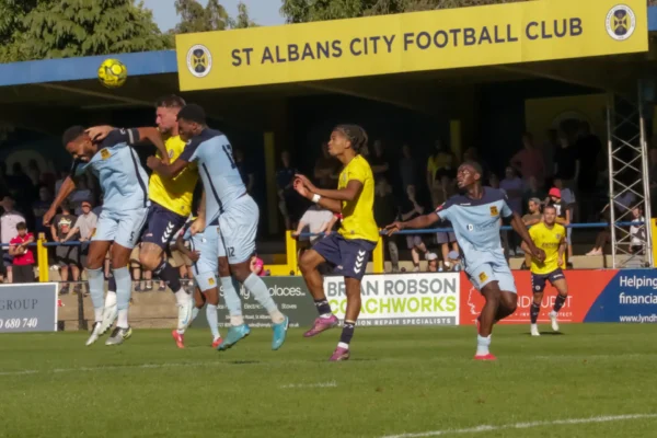 St Albans City vs Cheshunt, 25 August 2025: match photo 9 of 12