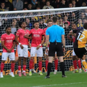 Burton Albion vs St Albans City, 1 November 2025: match photo 7 of 12